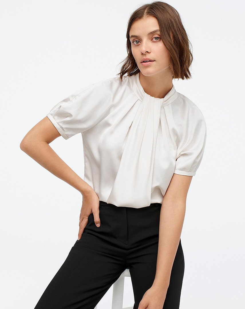 Black Cashmere V-neck Sweater